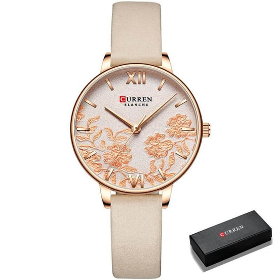 Ladies Waterproof Small Dial Pattern Watch $39.50 Dana Fashion style: I Women's Accessories Product Information: Applicable people: female Style: leisure Waterproof: Yes Waterproof performance: 30M Movement type: Quartz Movement brand: Japan MIYOTA Citize