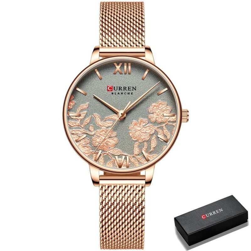Ladies Waterproof Small Dial Pattern Watch $39.50 Dana Fashion style: G Women's Accessories Product Information: Applicable people: female Style: leisure Waterproof: Yes Waterproof performance: 30M Movement type: Quartz Movement brand: Japan MIYOTA Citize