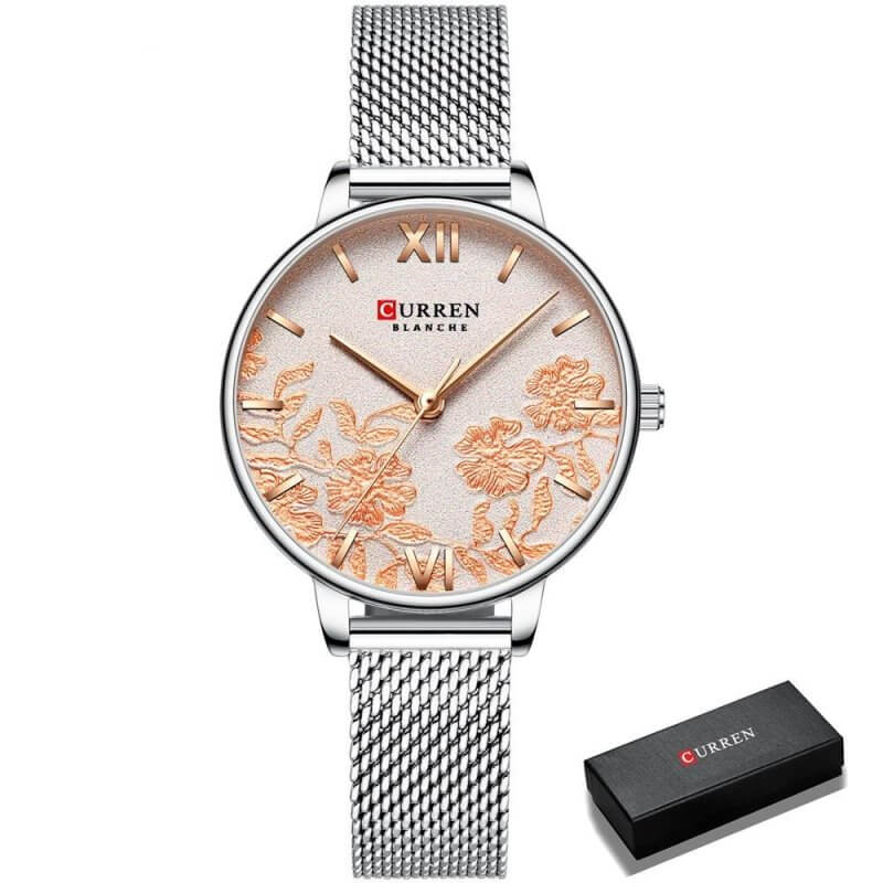 Ladies Waterproof Small Dial Pattern Watch $39.50 Dana Fashion style: F Women's Accessories Product Information: Applicable people: female Style: leisure Waterproof: Yes Waterproof performance: 30M Movement type: Quartz Movement brand: Japan MIYOTA Citize