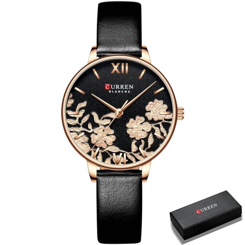 Ladies Waterproof Small Dial Pattern Watch $39.50 Dana Fashion style: J Women's Accessories Product Information: Applicable people: female Style: leisure Waterproof: Yes Waterproof performance: 30M Movement type: Quartz Movement brand: Japan MIYOTA Citize
