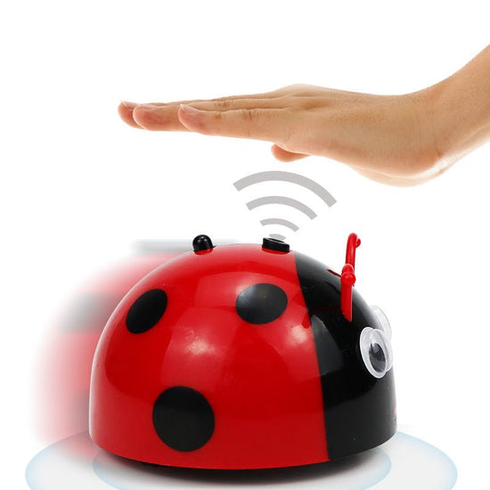 Ladybug induction toy $38.25 Dana Fashion Color: 2Pcs Toys & Hobbies Accessory bag [without battery] Applicable age: 2 years old 3 years old 4 years old 5 years old 6 years old Toy type: electric toy Color classification: Red induction ladybug, yellow ind
