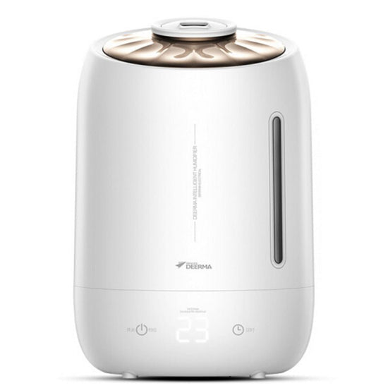 Large capacity air humidifier $120.00 Dana Fashion Color: White Beauty Tools Product name: Delma Black Pearl Humidifier Capacity: 5L Fog output: 300+10%m/h Rated power: 25W Working voltage: 220V-50HZ Reachable power: 26W Product material: ABS Safety prote