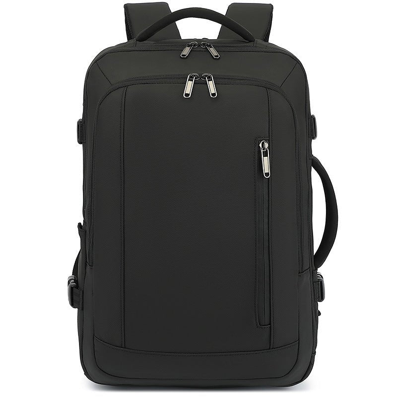 Large Capacity Backpack Expansion Luggage Bag Multifunctional $140.16 Dana Fashion Color: Black Women's Bags Product information: Lining texture: Nylon Pattern: solid color Applicable scenario: leisure travel Color: black, pink, oil wax cloth brown, dark