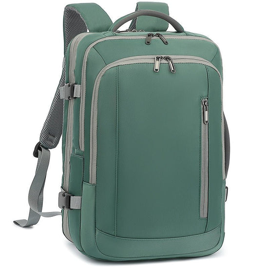 Large Capacity Backpack Expansion Luggage Bag Multifunctional $140.16 Dana Fashion Color: Black Women's Bags Product information: Lining texture: Nylon Pattern: solid color Applicable scenario: leisure travel Color: black, pink, oil wax cloth brown, dark