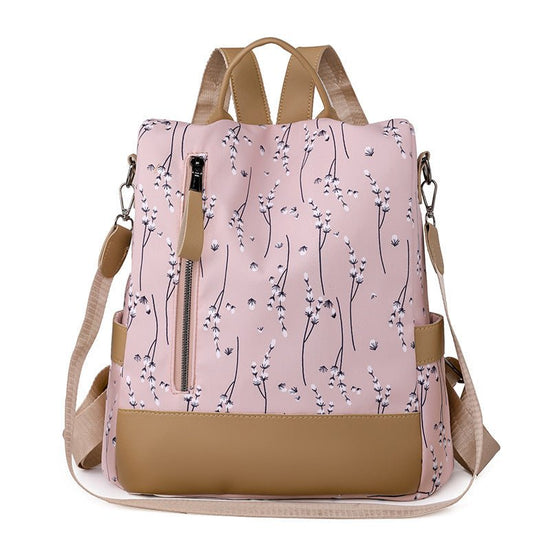 Large Capacity Casual Oxford Cloth Lightweight Backpack $40.79 Dana Fashion Color: Pink Women's Bags Product information: Lining texture: Polyester Applicable scenarios: Daily matching Color: black, pink, blue, purple Outer bag type: Three-dimensional poc