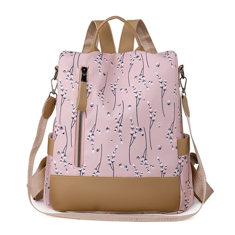 Large Capacity Casual Oxford Cloth Lightweight Backpack $40.79 Dana Fashion Color: Pink Women's Bags Product information: Lining texture: Polyester Applicable scenarios: Daily matching Color: black, pink, blue, purple Outer bag type: Three-dimensional poc