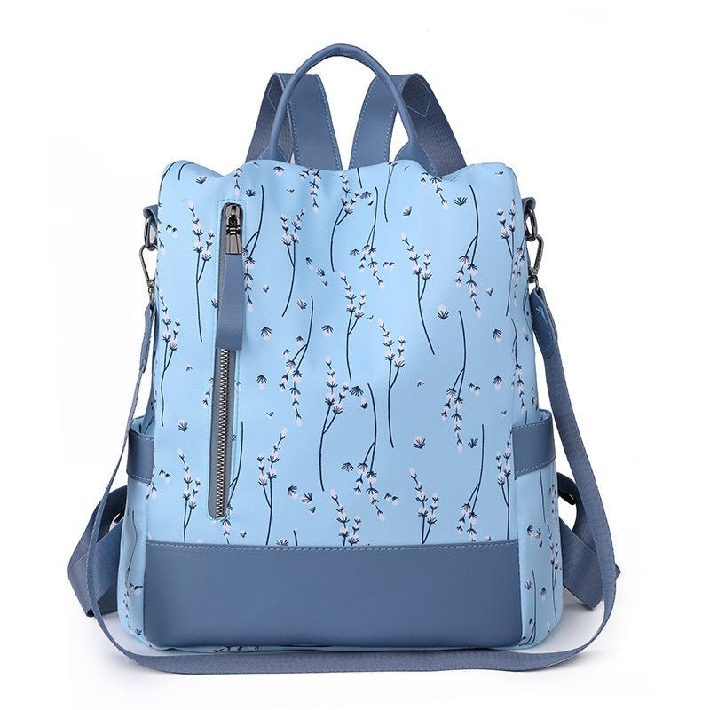 Large Capacity Casual Oxford Cloth Lightweight Backpack $40.79 Dana Fashion Color: Blue Women's Bags Product information: Lining texture: Polyester Applicable scenarios: Daily matching Color: black, pink, blue, purple Outer bag type: Three-dimensional poc
