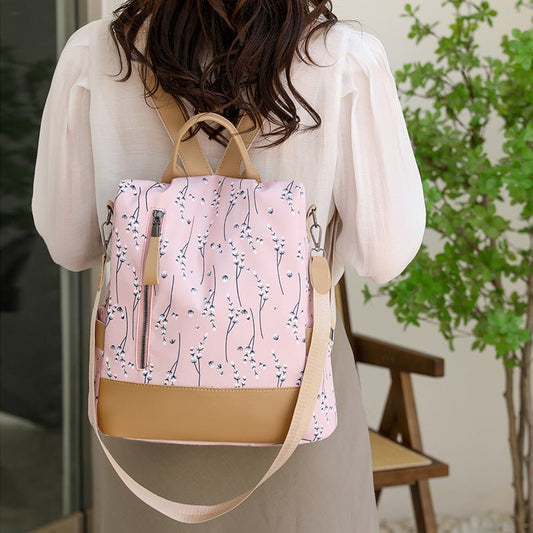 Large Capacity Casual Oxford Cloth Lightweight Backpack $40.79 Dana Fashion Color: Black Women's Bags Product information: Lining texture: Polyester Applicable scenarios: Daily matching Color: black, pink, blue, purple Outer bag type: Three-dimensional po