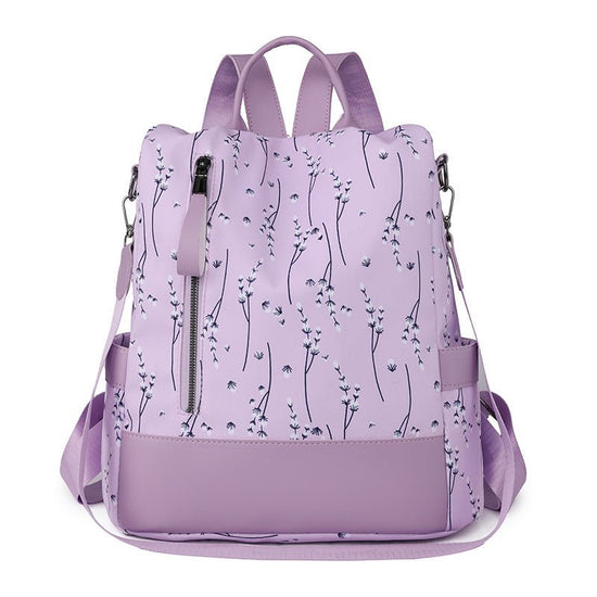 Large Capacity Casual Oxford Cloth Lightweight Backpack $40.79 Dana Fashion Color: Purple Women's Bags Product information: Lining texture: Polyester Applicable scenarios: Daily matching Color: black, pink, blue, purple Outer bag type: Three-dimensional p