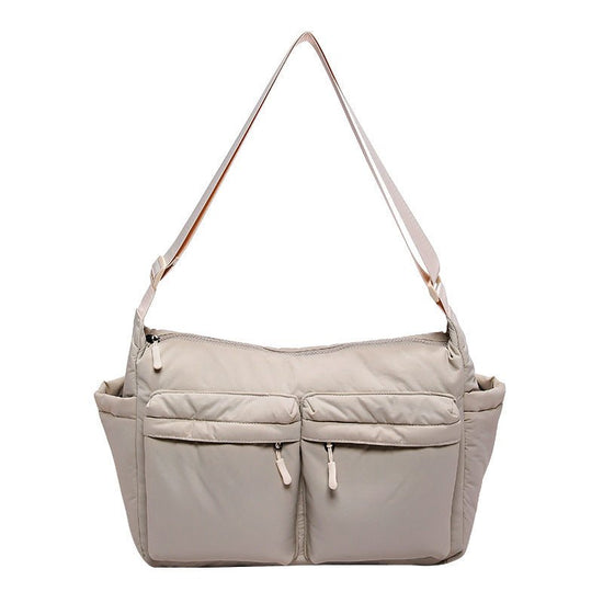 Large Capacity Cotton Jacket Casual Satchel $31.99 Dana Fashion Color: Army Green Size: 36X27X10CM Women's Bags Product information: Lining texture: Polyester Applicable scenarios: Daily matching Color: khaki, black, white, gray, blue, Army Green Outer ba
