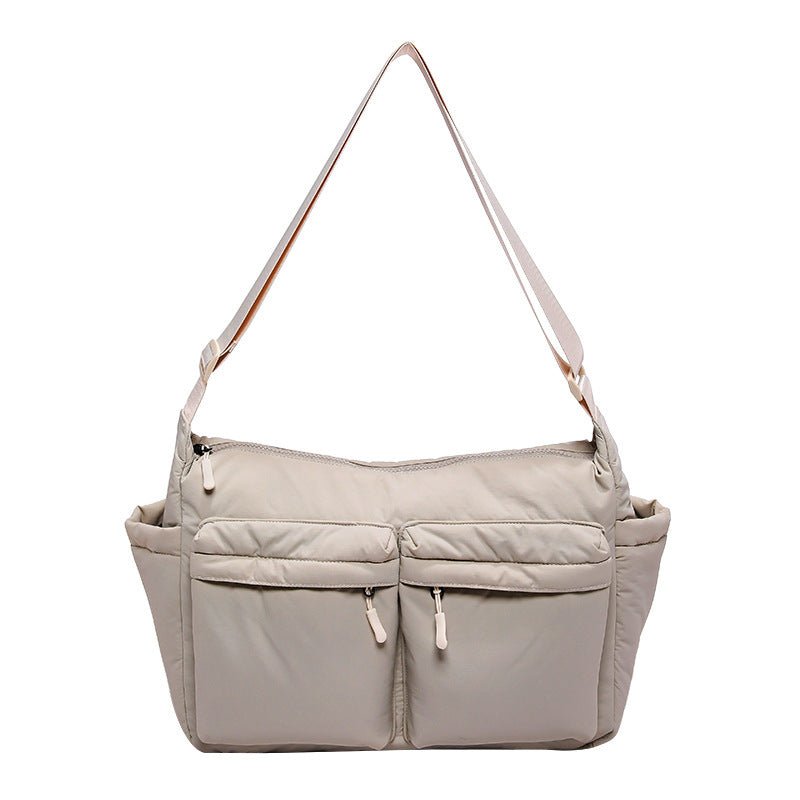 Large Capacity Cotton Jacket Casual Satchel $31.99 Dana Fashion Color: Army Green Size: 36X27X10CM Women's Bags Product information: Lining texture: Polyester Applicable scenarios: Daily matching Color: khaki, black, white, gray, blue, Army Green Outer ba