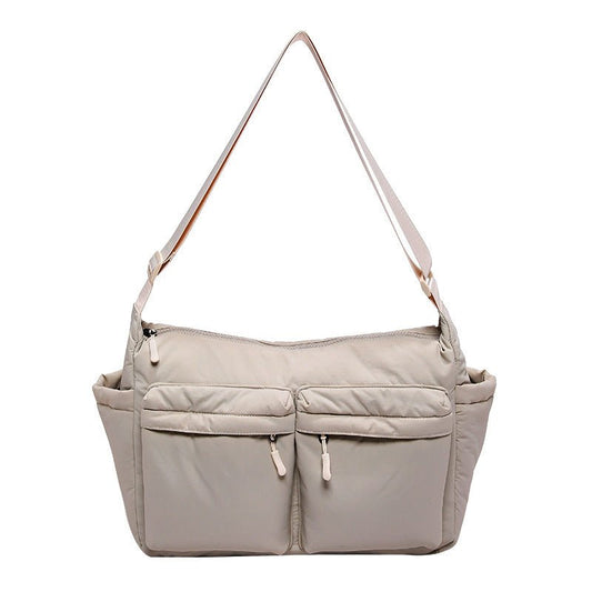 Large Capacity Cotton Jacket Casual Satchel $31.99 Dana Fashion Color: Army Green Size: 36X27X10CM Women's Bags Product information: Lining texture: Polyester Applicable scenarios: Daily matching Color: khaki, black, white, gray, blue, Army Green Outer ba
