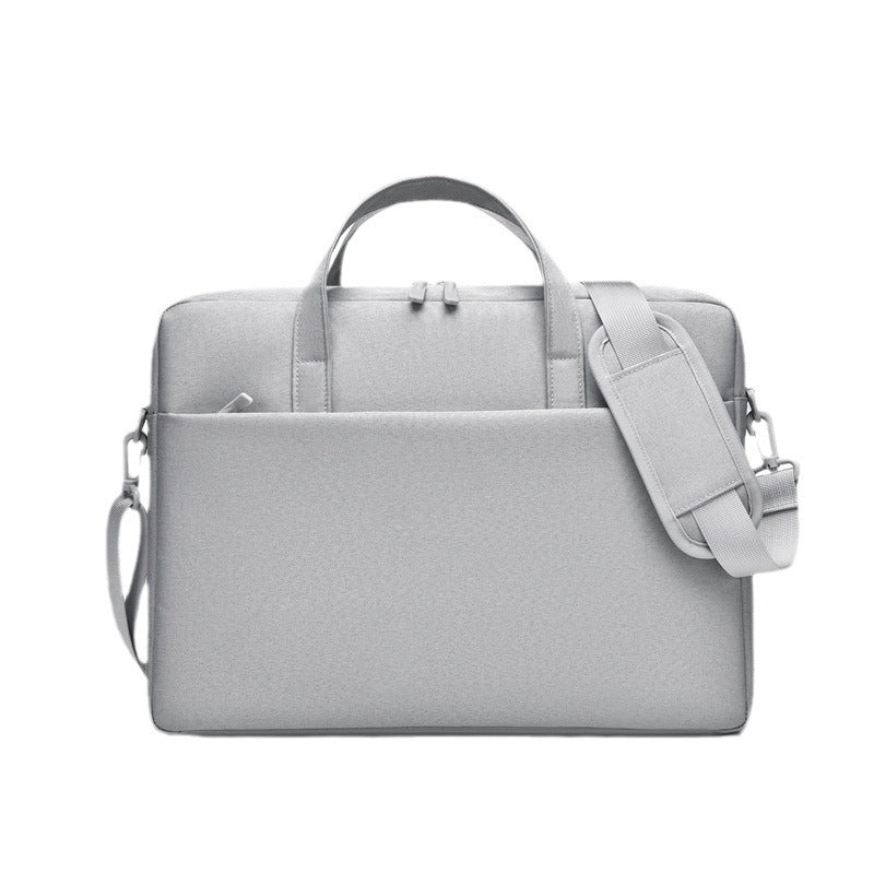 Large Capacity One Shoulder Waterproof Shockproof 15-16 Inch Laptop Bag $55.00 Dana Fashion Color: Black Size: 14 inches Women's Bags Product information: Pattern: solid color Lining texture: Polyester Color: light gray, black, sky blue, pink Applicable g
