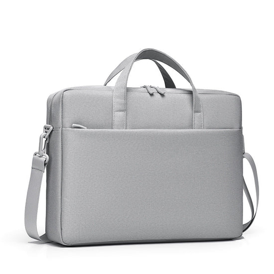 Large Capacity One Shoulder Waterproof Shockproof 15-16 Inch Laptop Bag $55.00 Dana Fashion Color: Black Size: 14 inches Women's Bags Product information: Pattern: solid color Lining texture: Polyester Color: light gray, black, sky blue, pink Applicable g
