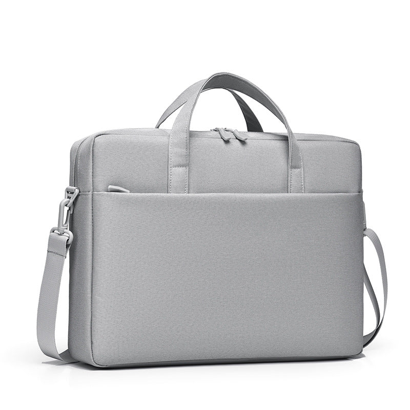 Large Capacity One Shoulder Waterproof Shockproof 15-16 Inch Laptop Bag $55.00 Dana Fashion Color: Black Size: 14 inches Women's Bags Product information: Pattern: solid color Lining texture: Polyester Color: light gray, black, sky blue, pink Applicable g