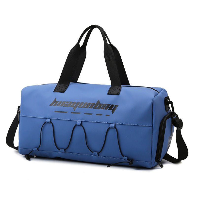 Large Capacity Travel Bag Dry Wet Separation Fashion Sports Fitness $40.90 Dana Fashion Color: Blue Women's Bags Product information: Lining texture: Polyester Pattern: solid color Applicable scenario: leisure travel Color: creamy-white, black, khaki, blu