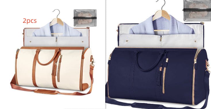 Large Capacity Travel Duffle Bag Women's Handbag Folding Suit Bag Waterproof Clothes Totes $169.00 Dana Fashion Color: Set30 Women's Bags Overview: Unique design, stylish and beautiful. Good material, comfortable wear. A variety of colors, any choice. Pro