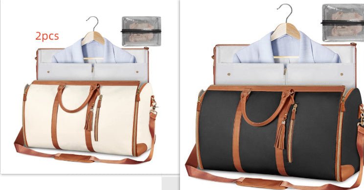 Large Capacity Travel Duffle Bag Women's Handbag Folding Suit Bag Waterproof Clothes Totes $169.00 Dana Fashion Color: Set27 Women's Bags Overview: Unique design, stylish and beautiful. Good material, comfortable wear. A variety of colors, any choice. Pro