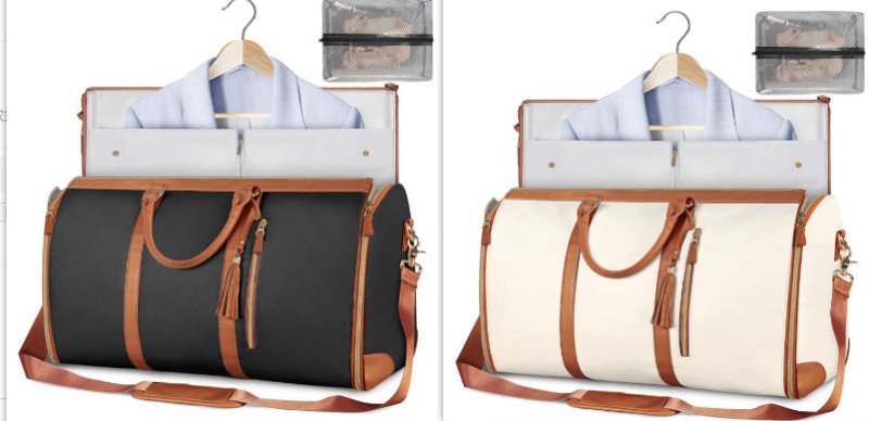 Large Capacity Travel Duffle Bag Women's Handbag Folding Suit Bag Waterproof Clothes Totes $110.00 Dana Fashion Color: Set7 Women's Bags Overview: Unique design, stylish and beautiful. Good material, comfortable wear. A variety of colors, any choice. Prod