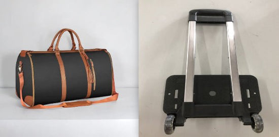 Large Capacity Travel Duffle Bag Women's Handbag Folding Suit Bag Waterproof Clothes Totes $89.00 Dana Fashion Color: Black brown handbag set Women's Bags Overview: Unique design, stylish and beautiful. Good material, comfortable wear. A variety of colors