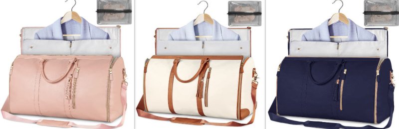 Large Capacity Travel Duffle Bag Women's Handbag Folding Suit Bag Waterproof Clothes Totes $140.00 Dana Fashion Color: Set19 Women's Bags Overview: Unique design, stylish and beautiful. Good material, comfortable wear. A variety of colors, any choice. Pro