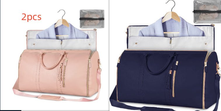 Large Capacity Travel Duffle Bag Women's Handbag Folding Suit Bag Waterproof Clothes Totes $140.00 Dana Fashion Color: Set13 Women's Bags Overview: Unique design, stylish and beautiful. Good material, comfortable wear. A variety of colors, any choice. Pro