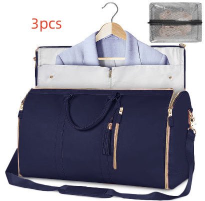 Large Capacity Travel Duffle Bag Women's Handbag Folding Suit Bag Waterproof Clothes Totes $169.00 Dana Fashion Color: Set28 Women's Bags Overview: Unique design, stylish and beautiful. Good material, comfortable wear. A variety of colors, any choice. Pro