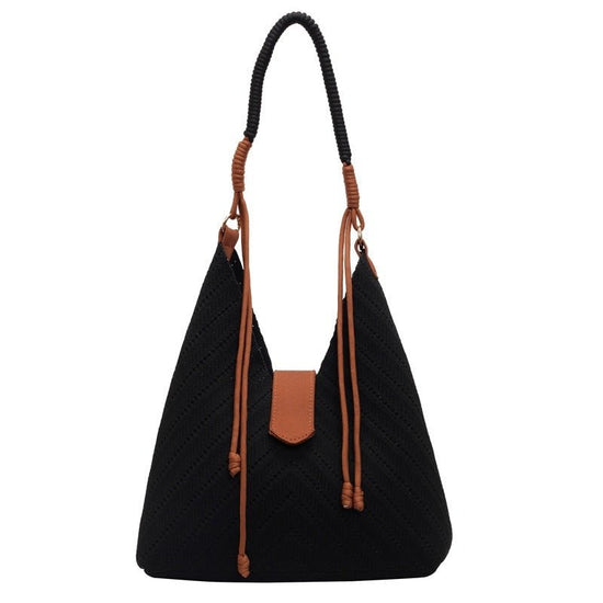 Large Capacity Underarm Tote Bag Commuting Large Bag $52.74 Dana Fashion Color: Black Women's Bags Product information: Lining texture: Polyester Applicable scenario: Daily configuration Color: black, khaki, Milky White Outer bag type: None Hardness: medi