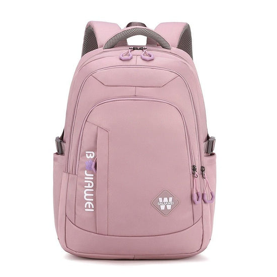 Large Capacity Waterproof Backpack For Girls $58.08 Dana Fashion Color: Purple Women's Bags Product information: Pattern: Letters Lining texture: Polyester Applicable scenario: School Education Color: purple [without pendants], Blue [without pendants], Bl