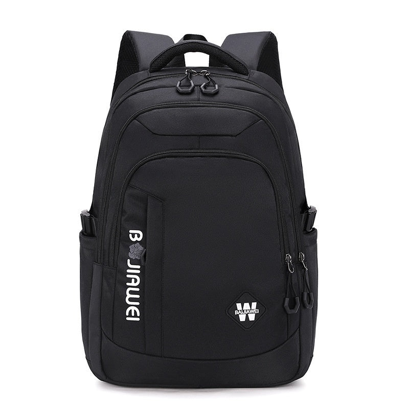 Large Capacity Waterproof Backpack For Girls $58.08 Dana Fashion Color: Black Women's Bags Product information: Pattern: Letters Lining texture: Polyester Applicable scenario: School Education Color: purple [without pendants], Blue [without pendants], Bla