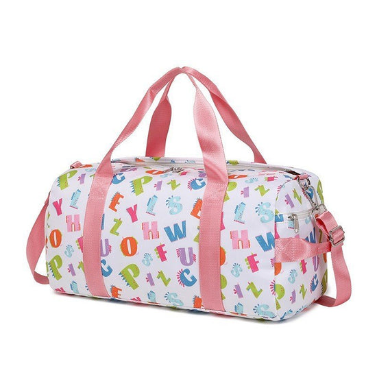 Large Capacity Waterproof Swimming Fitness Gymnastic Valise $50.50 Dana Fashion Color: Letters Women's Bags Product information: Lining texture: Polyester Pattern: stripes Applicable scenario: leisure travel Function: dry wet separation Material: Polyeste