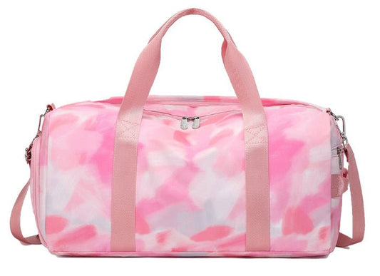 Large Capacity Waterproof Swimming Fitness Gymnastic Valise $50.50 Dana Fashion Color: Blue Lightning Women's Bags Product information: Lining texture: Polyester Pattern: stripes Applicable scenario: leisure travel Function: dry wet separation Material: P