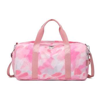 Polyester Pink Graffiti