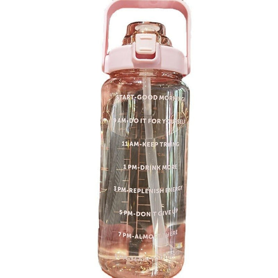 Large Plastic Cup Portable Water Bottle $45.50 Dana Fashion Color: Black Capacity size: 2000ML Dana's Kitchen Product infor mation: Product category: Large capacity water cup S tyle: Japanese Function: Environmental protection Structure: Single layer Patt