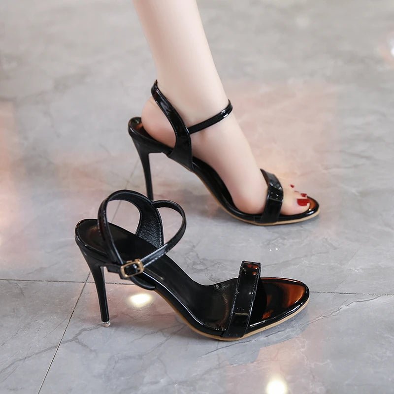 Large Sandals for Women 2023 New Fashion Round Toe Soft $24.99 Dana Fashion Color: Rosy Red Shoe Size: 43 Heel Height: High (5cm-8cm With Platforms: Yes Platform Height: 0-3cm Hign-concerned Chemical: None Sandal Type: Ankle Strap Occasion: Party Upper Ma