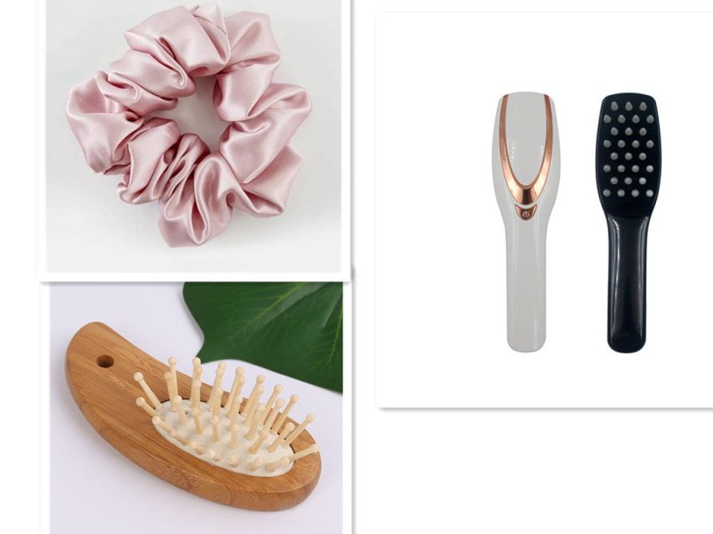 Laser Electric Portable Scalp Massage Comb $45.00 Dana Fashion Color: Set Model: USB Beauty Tools Specification: Product name: Light therapy massage comb Power supply mode: USB cable charging Product function: vibration, color light care Use time: 5-10 mi