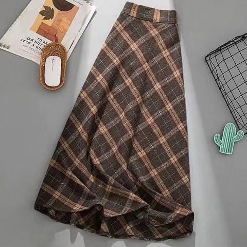 Lattice Skirt Women's Retro New Plus Size Mid-length $19.90 Dana Fashion Color: Picture Color Size: 2XL Women's clothing Product information: Fabric name: Polyester Skirt-type: umbrella skirt Color: Picture color Size: M,L,XL,2XL,3XL,4XL Style type: tempe