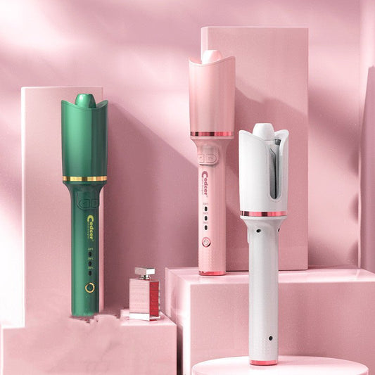 Lazy God Electric Rotating Perm $65.00 Dana Fashion Color: Green Model: AU Beauty Tools Function: International voltage constant temperature control essential oil hair care automatic power-off anion hair care Anti scalding power: 40W (included) - 59W (inc