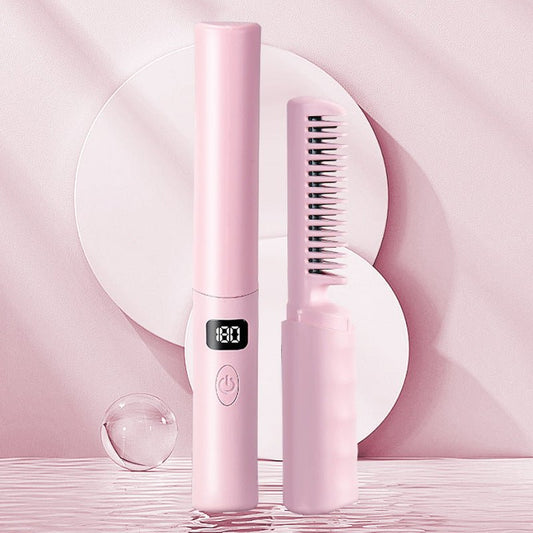 LCD Charging Portable Straight Comb $28.99 Dana Fashion Color: Blue Power source: USB Beauty Tools Product information: Power supply: pink, purple, blue Power supply mode: Wireless (lithium battery) Color: 3 colors Rated Voltage: 50 Type: straight comb Pr