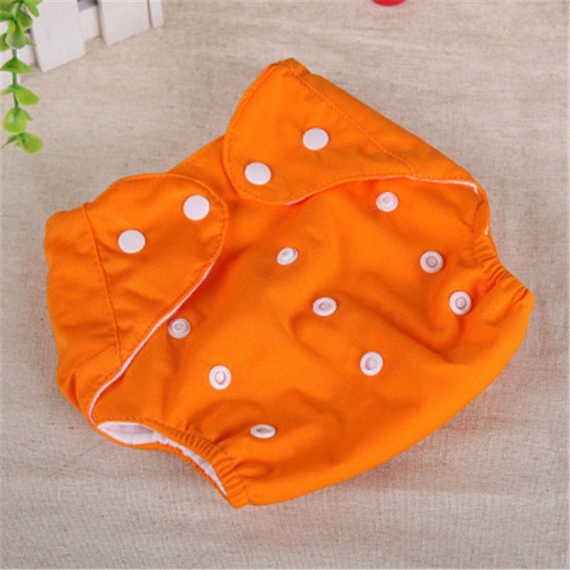 Leak-proof and waterproof diapers for newborn babies $13.20 Dana Fashion Color: Orange Size: One size Baby & Mother Brand: other/other size: one size Color classification: yellow mesh style, green mesh style, purple mesh style, pink mesh style, orange mes