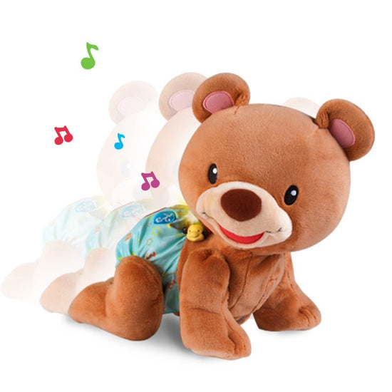 Learn To Crawl Boo Bear Guide Crawl Baby Toys $151.72 Dana Fashion Color: Grey Toys & Hobbies Product information: Packing: In bags Item number: Climbing Bear Specifications: Learn to climb baby elephant (blue), learn to climb Bubu bear Applicable gender: