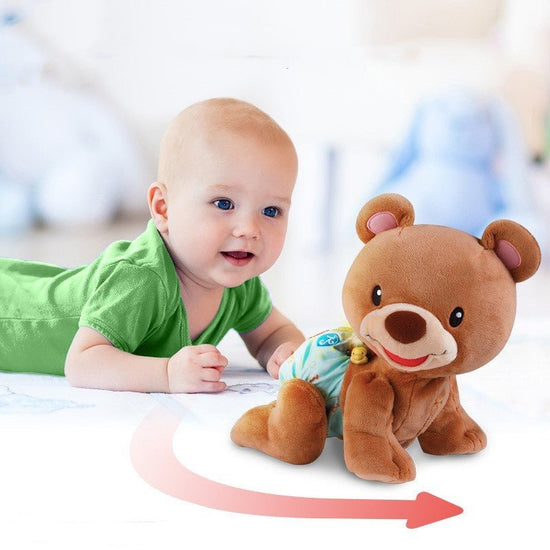 Learn To Crawl Boo Bear Guide Crawl Baby Toys $151.72 Dana Fashion Color: Grey Toys & Hobbies Product information: Packing: In bags Item number: Climbing Bear Specifications: Learn to climb baby elephant (blue), learn to climb Bubu bear Applicable gender: