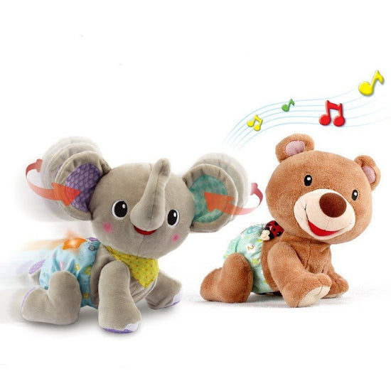 Learn To Crawl Boo Bear Guide Crawl Baby Toys $151.72 Dana Fashion Color: Grey Toys & Hobbies Product information: Packing: In bags Item number: Climbing Bear Specifications: Learn to climb baby elephant (blue), learn to climb Bubu bear Applicable gender: