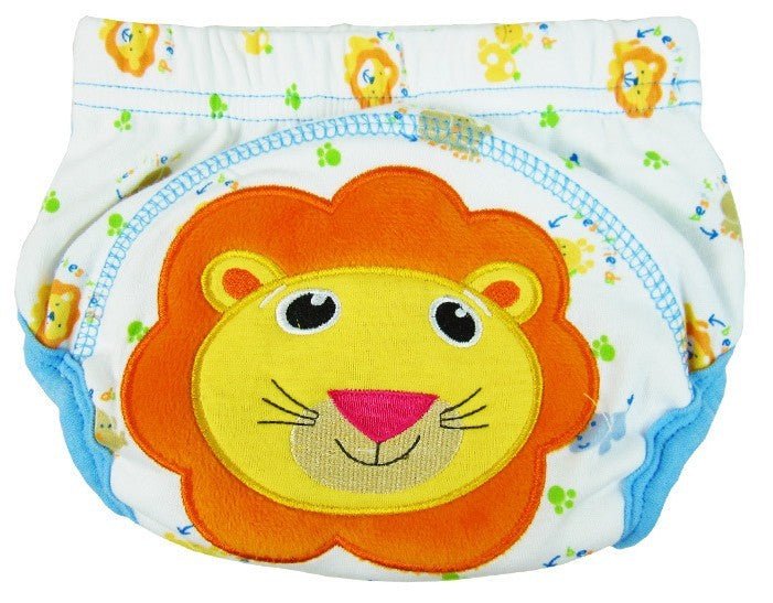 Learning pants $12.33 Dana Fashion Color: Lion Size: L Baby Clothing Learning pants Fabric:cotton Applicable age: Freshman 6 months 12 months 18 months 2 years old Suitable weight: 3kg-6kg 11kg-15kg 7KG-11KG Size: S M L size waistline Depth Hip circumfere
