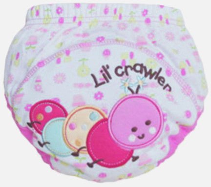 Learning pants $12.33 Dana Fashion Color: Caterpillar Size: L Baby Clothing Learning pants Fabric:cotton Applicable age: Freshman 6 months 12 months 18 months 2 years old Suitable weight: 3kg-6kg 11kg-15kg 7KG-11KG Size: S M L size waistline Depth Hip cir