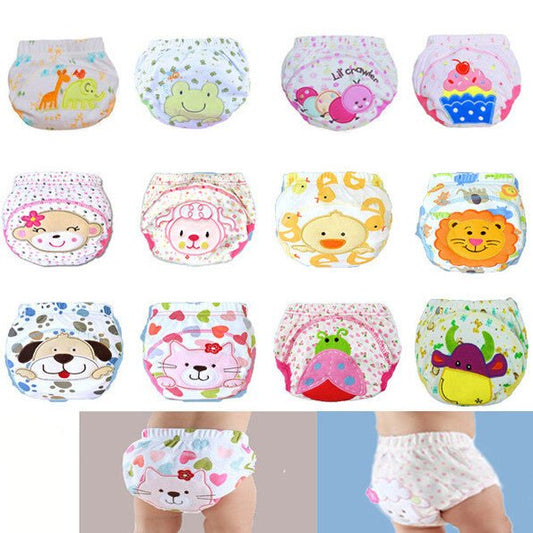 Learning pants $12.33 Dana Fashion Color: Cake Size: L Baby Clothing Learning pants Fabric:cotton Applicable age: Freshman 6 months 12 months 18 months 2 years old Suitable weight: 3kg-6kg 11kg-15kg 7KG-11KG Size: S M L size waistline Depth Hip circumfere