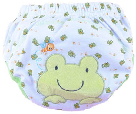 Learning pants $12.33 Dana Fashion Color: Frog Size: L Baby Clothing Learning pants Fabric:cotton Applicable age: Freshman 6 months 12 months 18 months 2 years old Suitable weight: 3kg-6kg 11kg-15kg 7KG-11KG Size: S M L size waistline Depth Hip circumfere