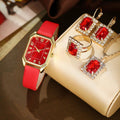  Red 4 Pcs set