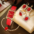  Red 5 Pcs set