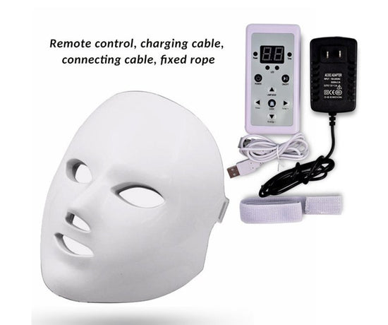 Led Facial beauty instrument $55.00 Dana Fashion Model: AU Style: 7color Beauty Tools 7 colors Led mask Facial beauty skin care rejuvenation wrinkles acne removal face beauty therapy whitening tightening instrument advantage: 1. LED light is another impor
